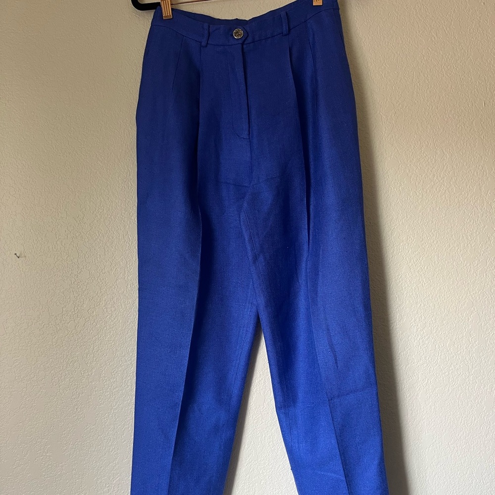 Vintage silk trousers